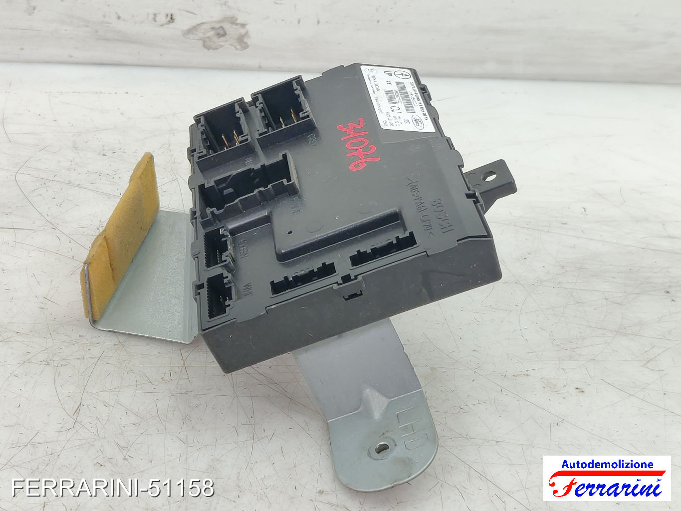 Body Computer FORD FIESTA 6 CB1, CCN 1.4 2008-2012 8V5115K600CJ, 030266210501 7