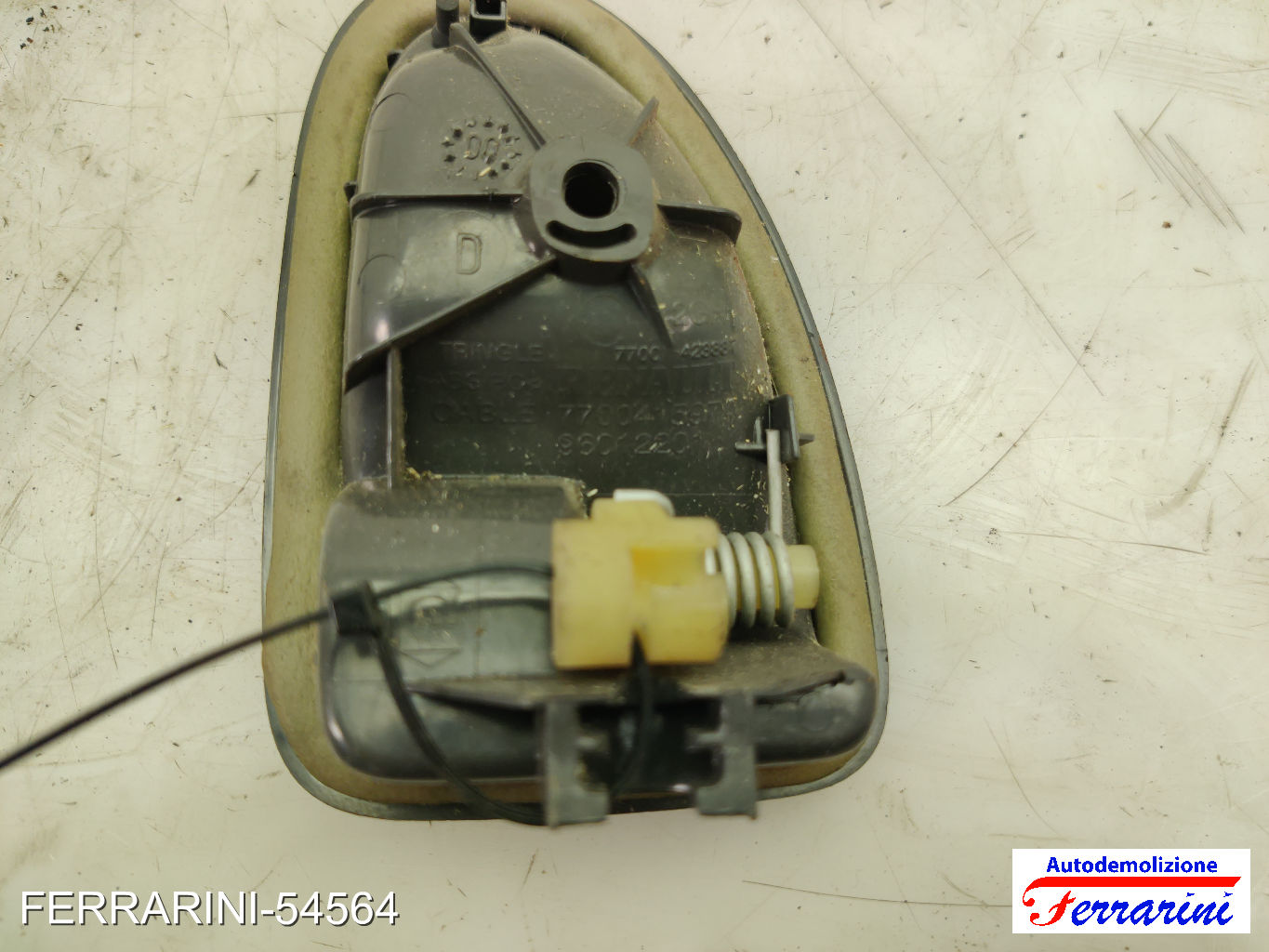 Maniglia Porta Interna RENAULT CLIO 2 BB, CB 1998-2010 destra, dx, frontale