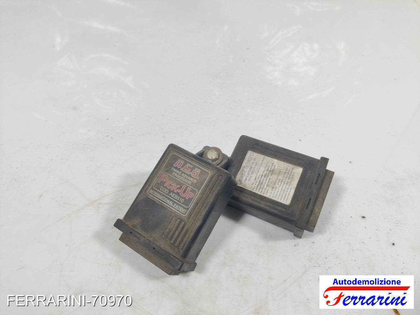 Centralina Gpl FIAT STILO 192 1.2 16V 2002-2006 AEB510, INTERNATIONALPATENT 6