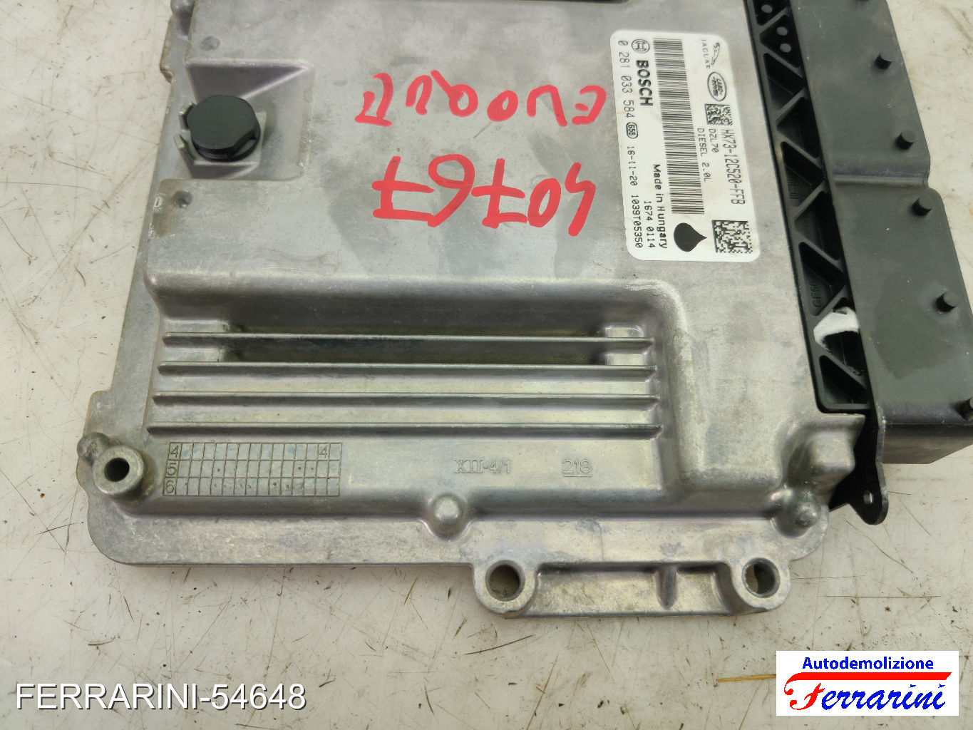 Centralina Motore LAND ROVER RANGE ROVER EVOQUE L538 2.0 D 4X4 2015-2019 7