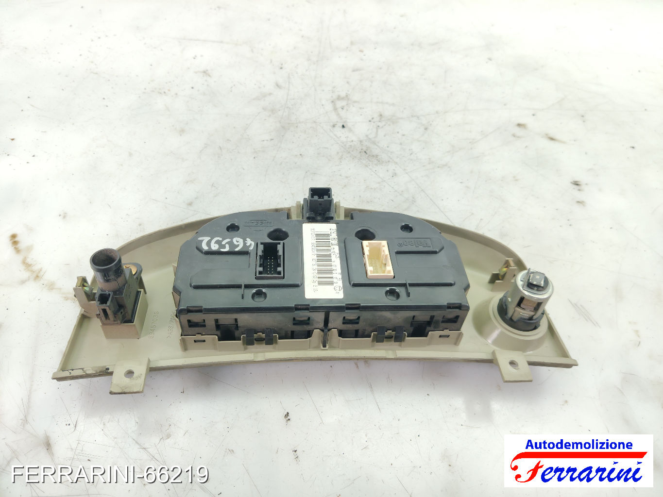 automatico Tastiera Clima NISSAN MICRA 3 K12 2003-2010 anteriore, frontale 11