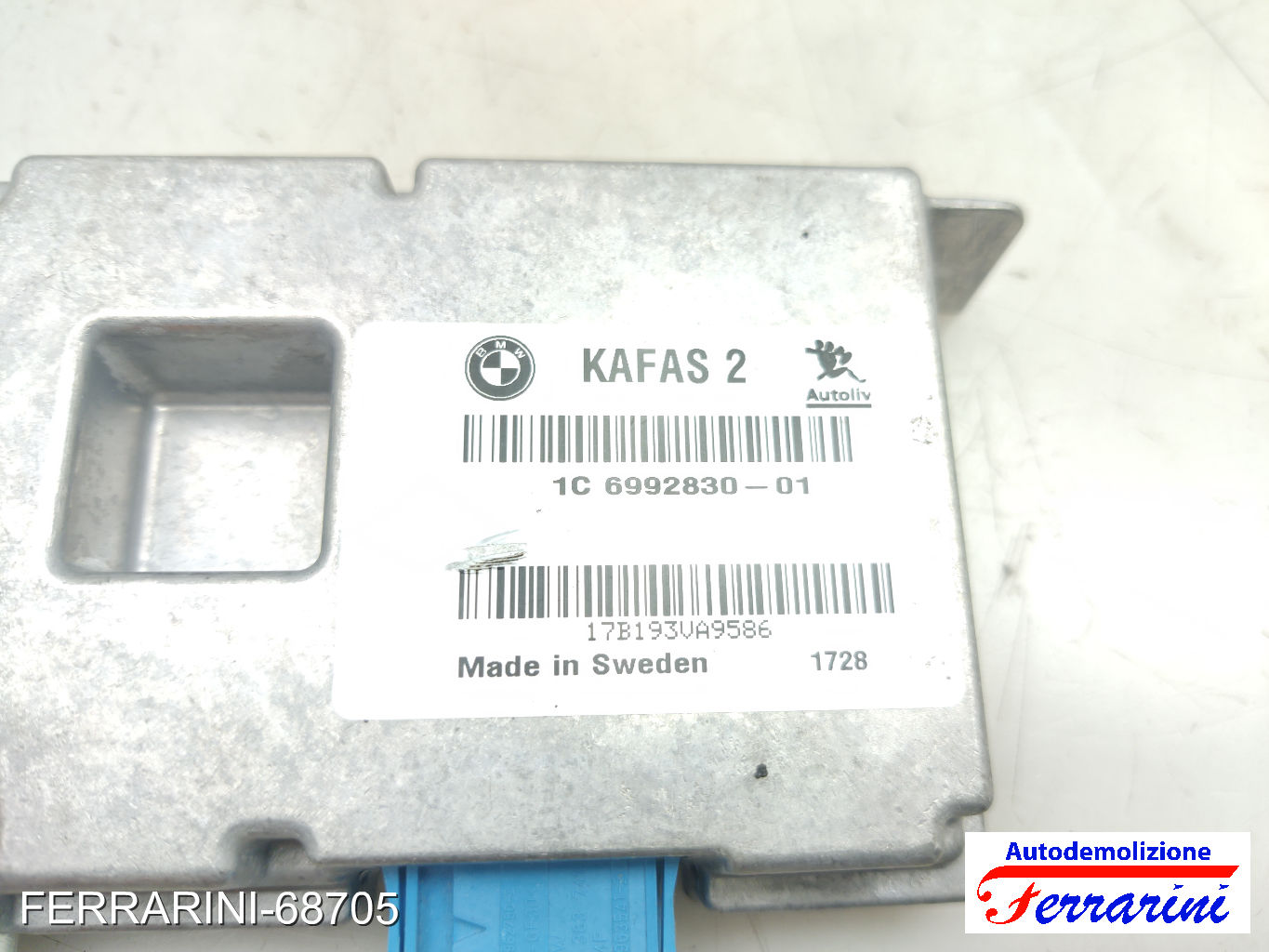 BMW X1 F48 SDRIVE 18D 2015-2023 66516992830, 17B193VA9586, KAFAS2 6