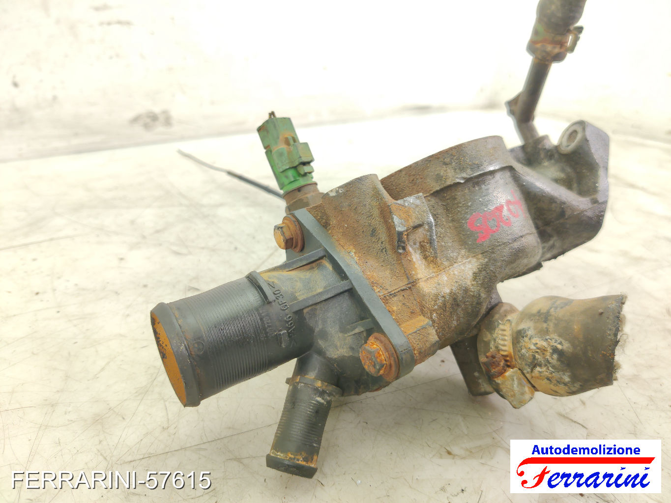 Termostato FIAT SCUDO 220 1.9 D 1998-2006 9624839210, 1336Q1, 1336N5