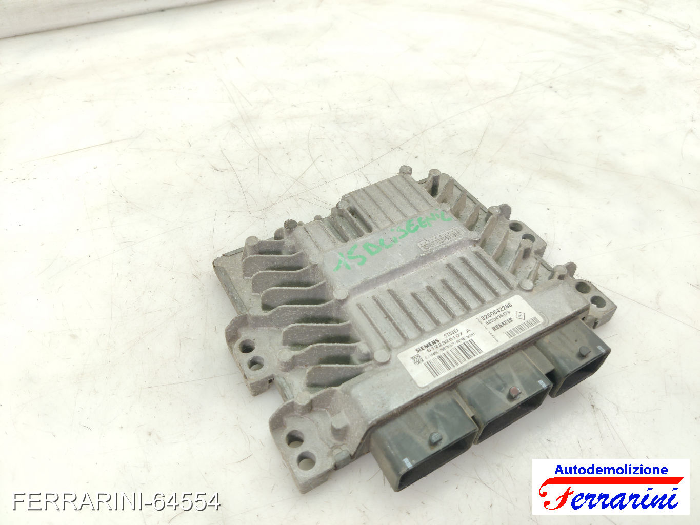 Centralina Motore RENAULT MEGANE 2 BM0/1, CM0/1 1.5 DCI 2005-2008 8200542288