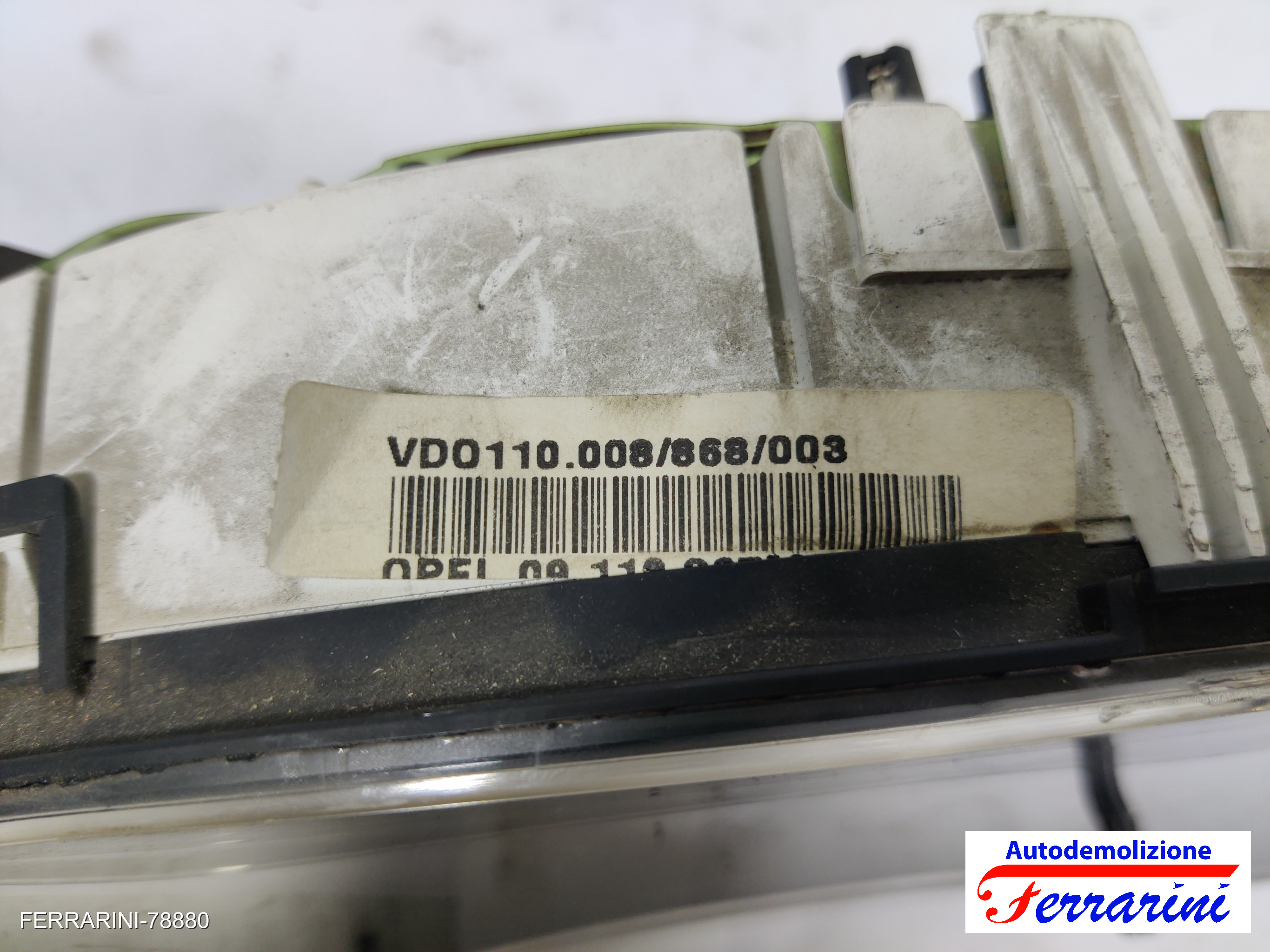 Quadro Contachilometri OPEL CORSA B S93 1.0I 12V 1996-2000 90534403, 81117906 7