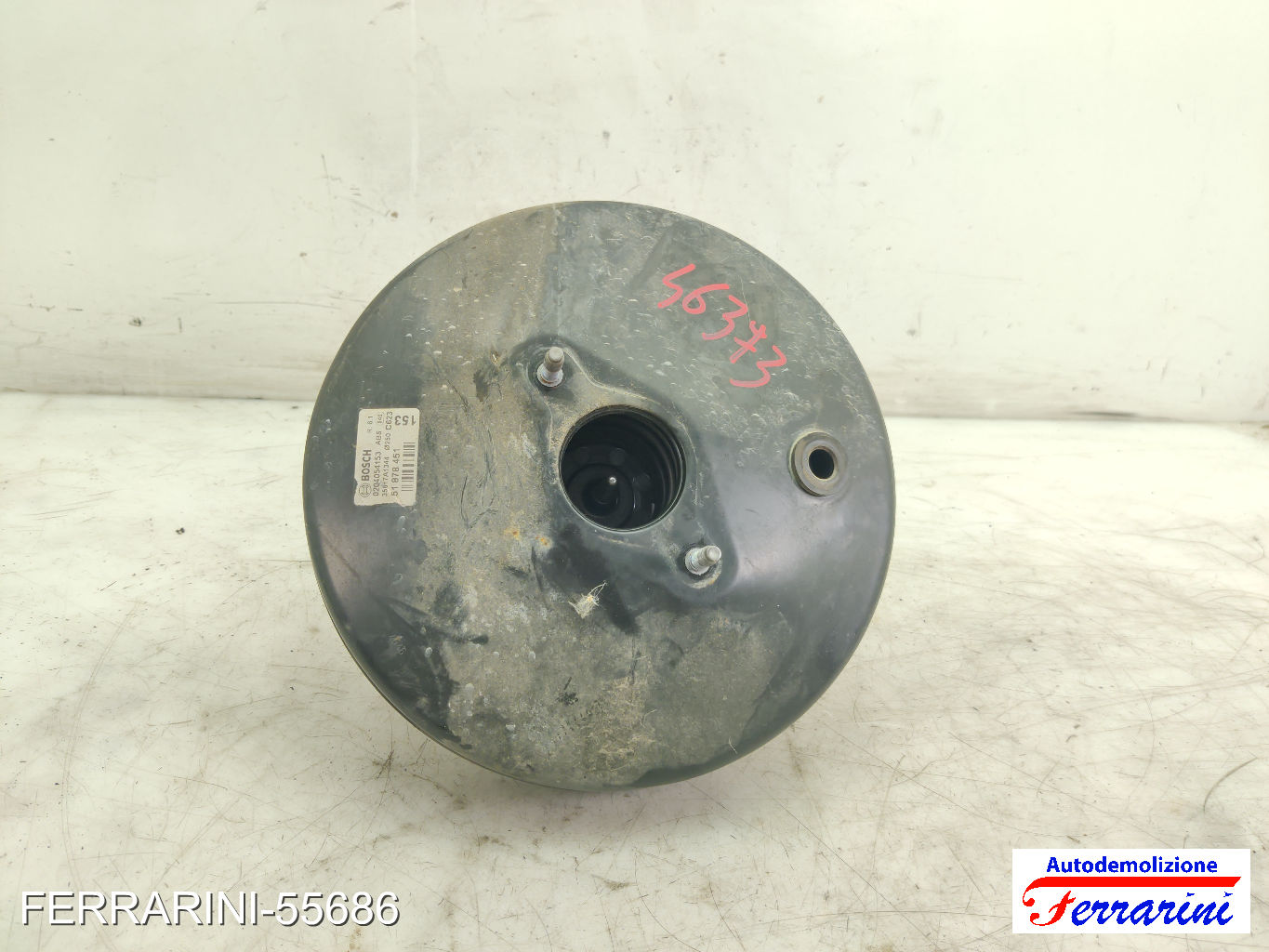 Servofreno FIAT PUNTO 199 1.2 2012-2023 51878451, 0204054153, 35817A1344 12