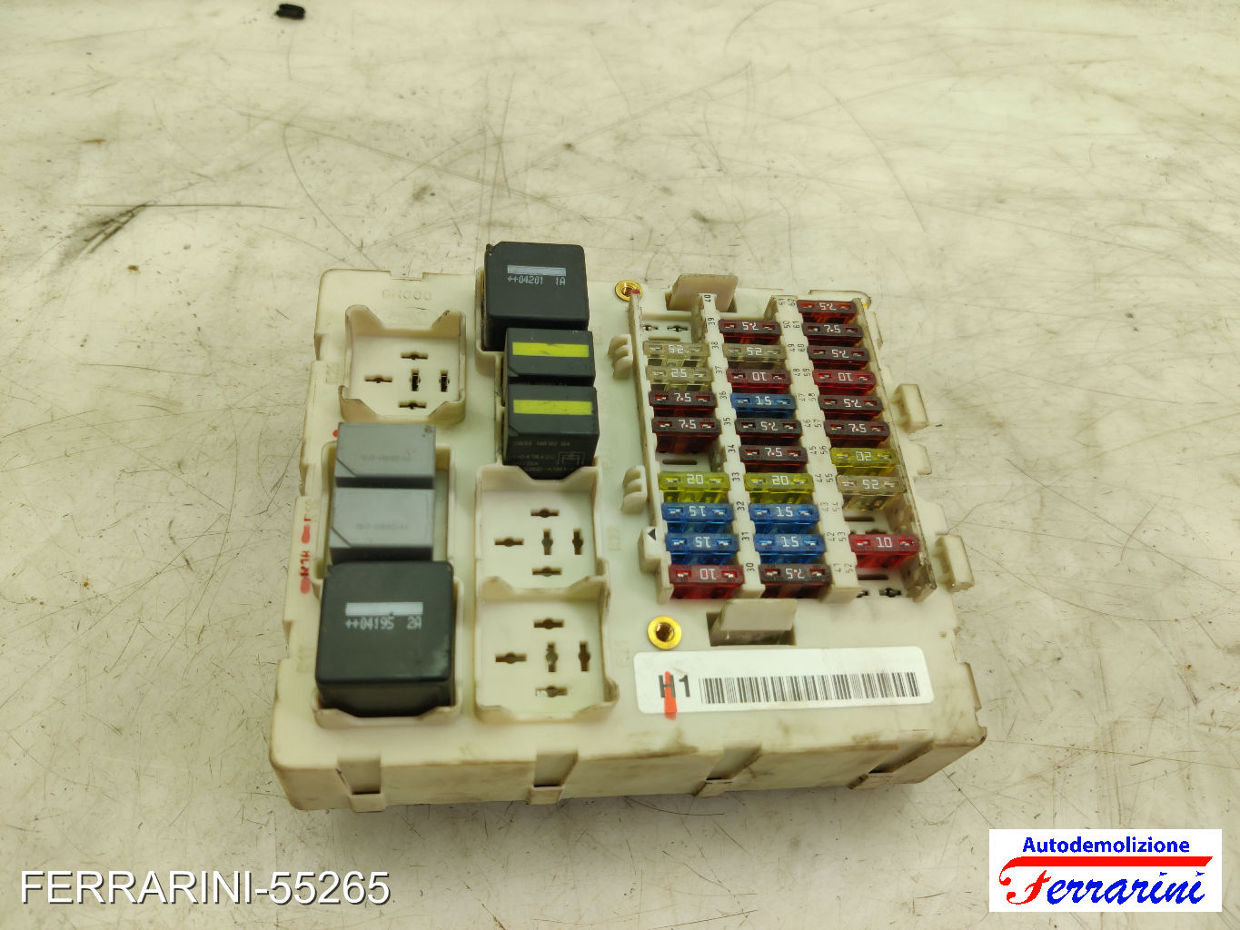 Body Computer FORD FOCUS DAW, DBW 1.8 TDCI 2002-2004 2M5T14A073BE, 518273404