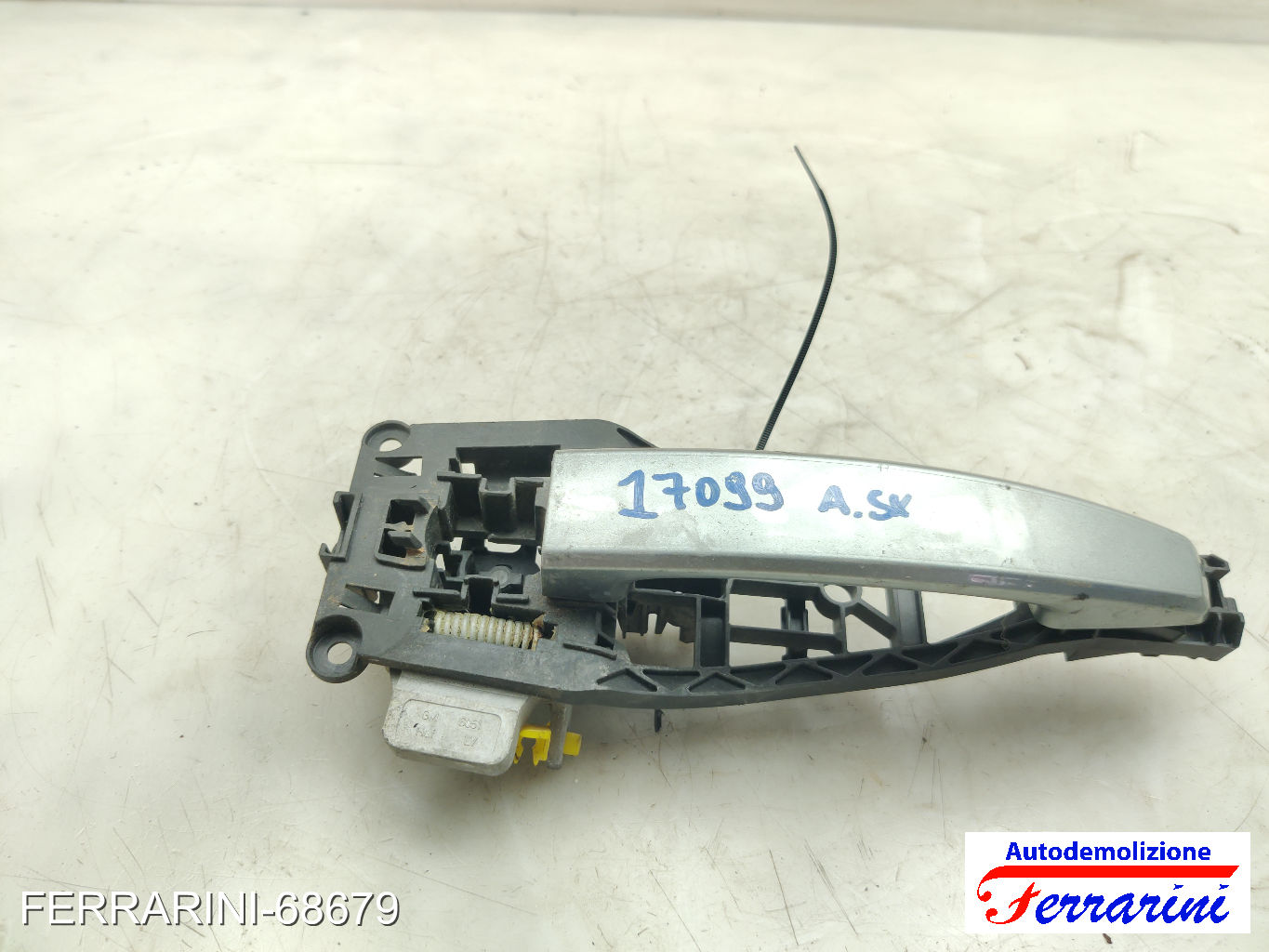 Supporto Maniglia Esterna OPEL CORSA D S07 2011-2014 sinistro, sx, frontale 7