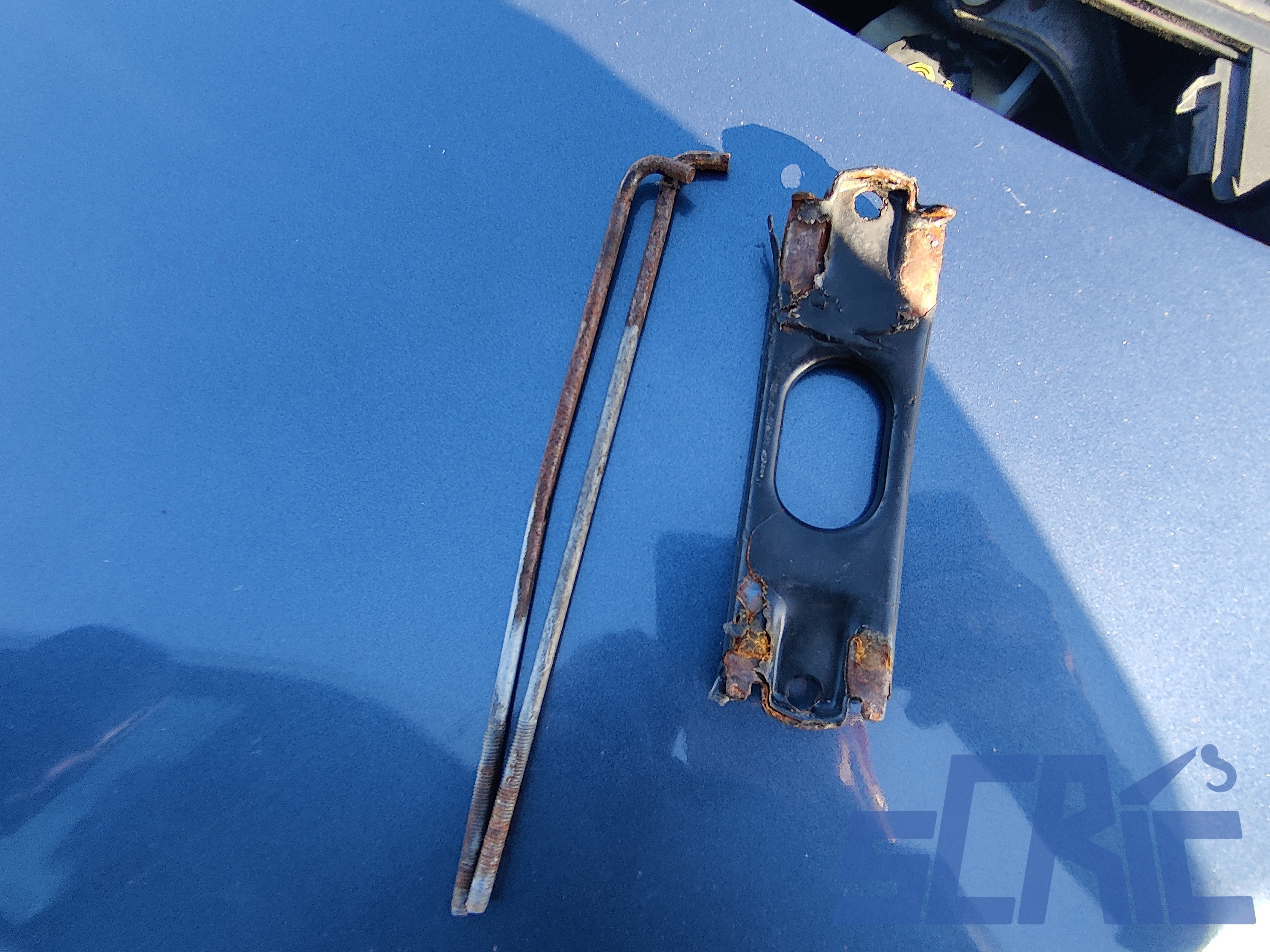 Staffa Fermo Supporto Batteria