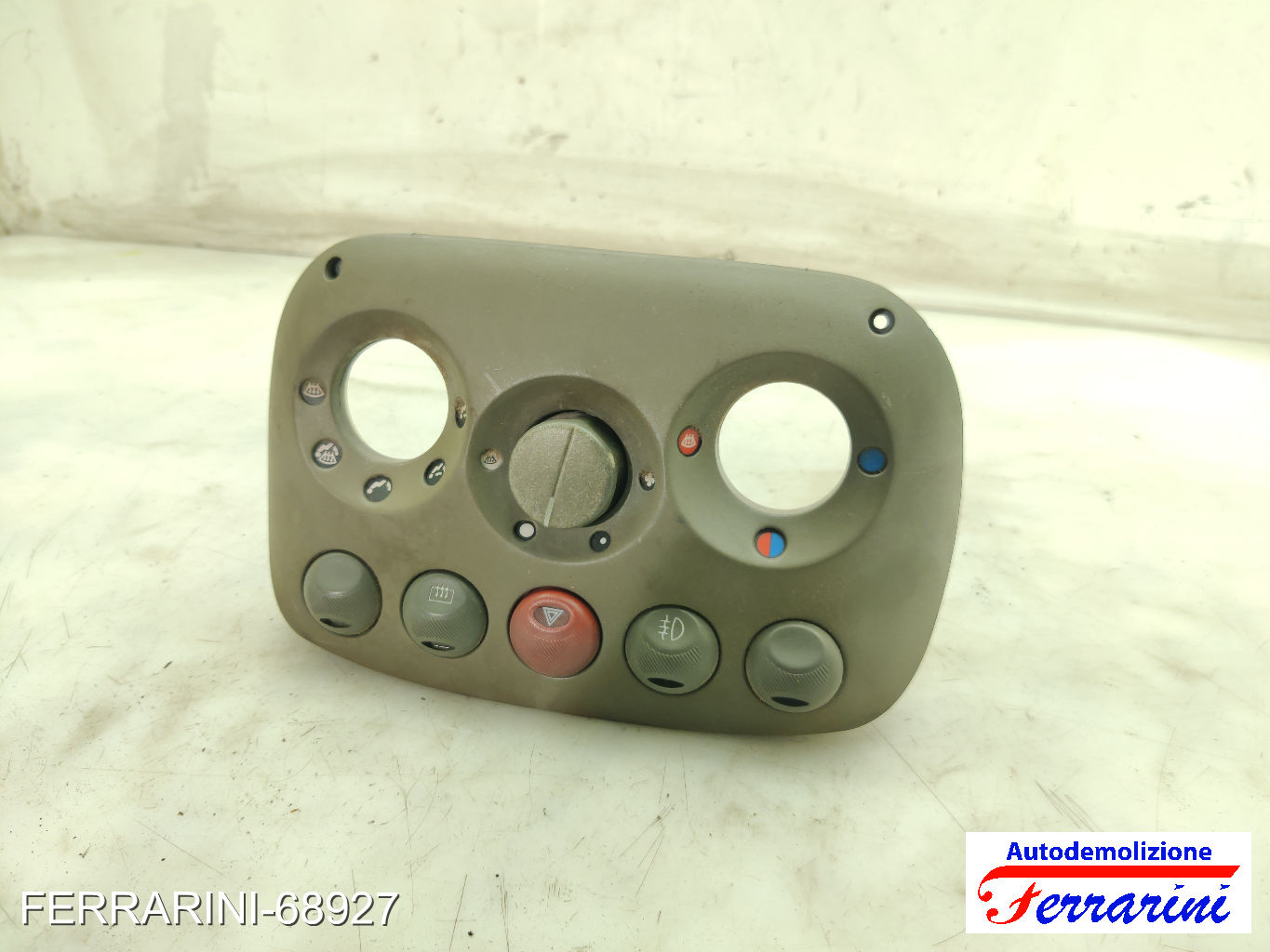 guscio coperchio Tastiera Clima FIAT SEICENTO 600 187 1998-2010 anteriore 7