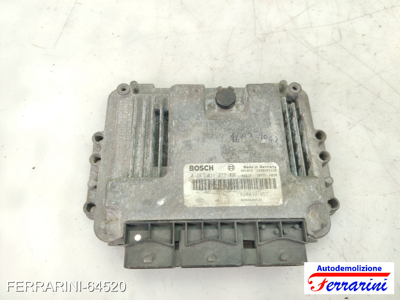 Centralina Motore RENAULT MASTER PRO FH DCI 160 2004-2010 8200391957, 041215