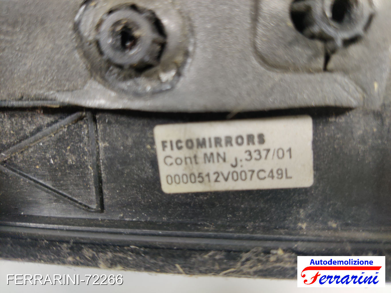 Specchietto Laterale SMART FORTWO 450 2003-2004 destro, dx