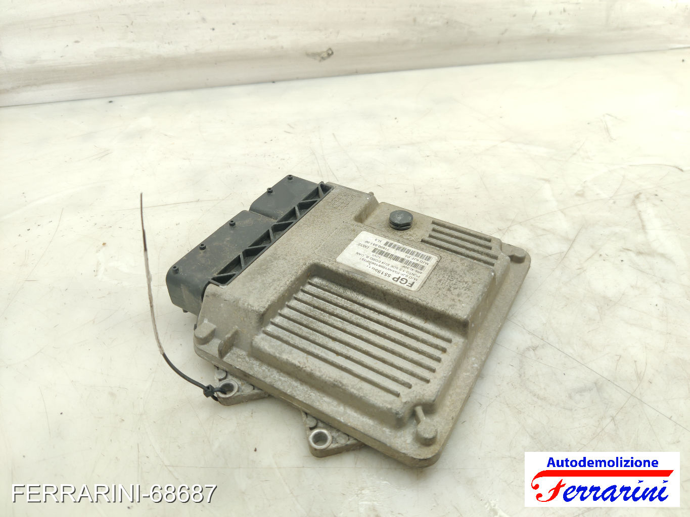 Centralina Motore FIAT PUNTO 188 1.3 JTD 16V 2003-2012 55195817, 55186608