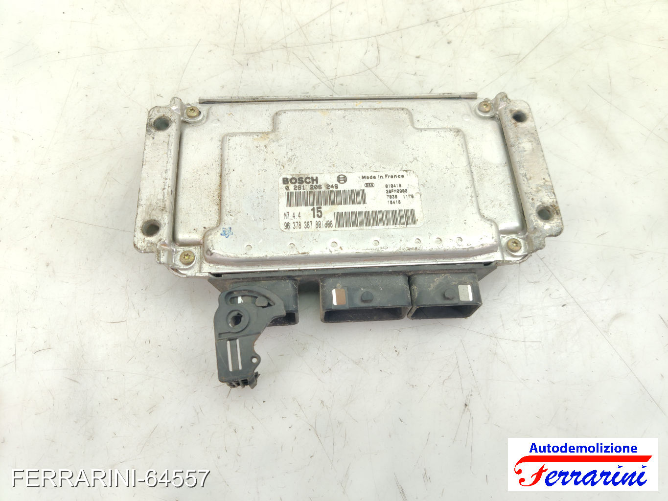 Centralina Motore PEUGEOT 106 2 1A, 1C 1.1I 1996-2004 9637838788, S8A6P, 2120037