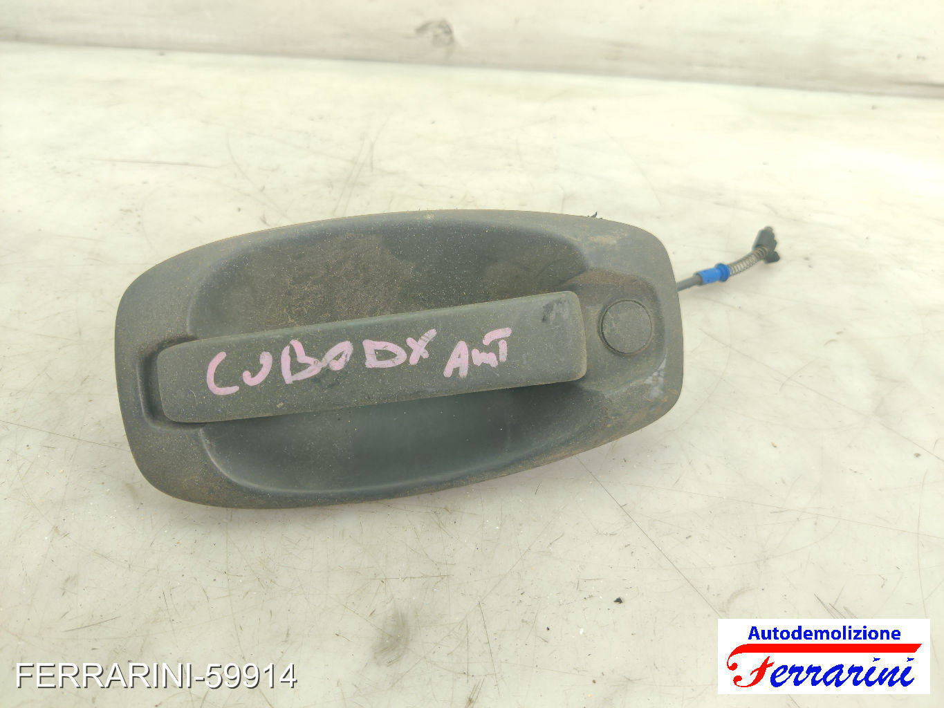 Maniglia Porta Esterna FIAT QUBO 225 2009-2023 destra, dx, frontale, anteriore