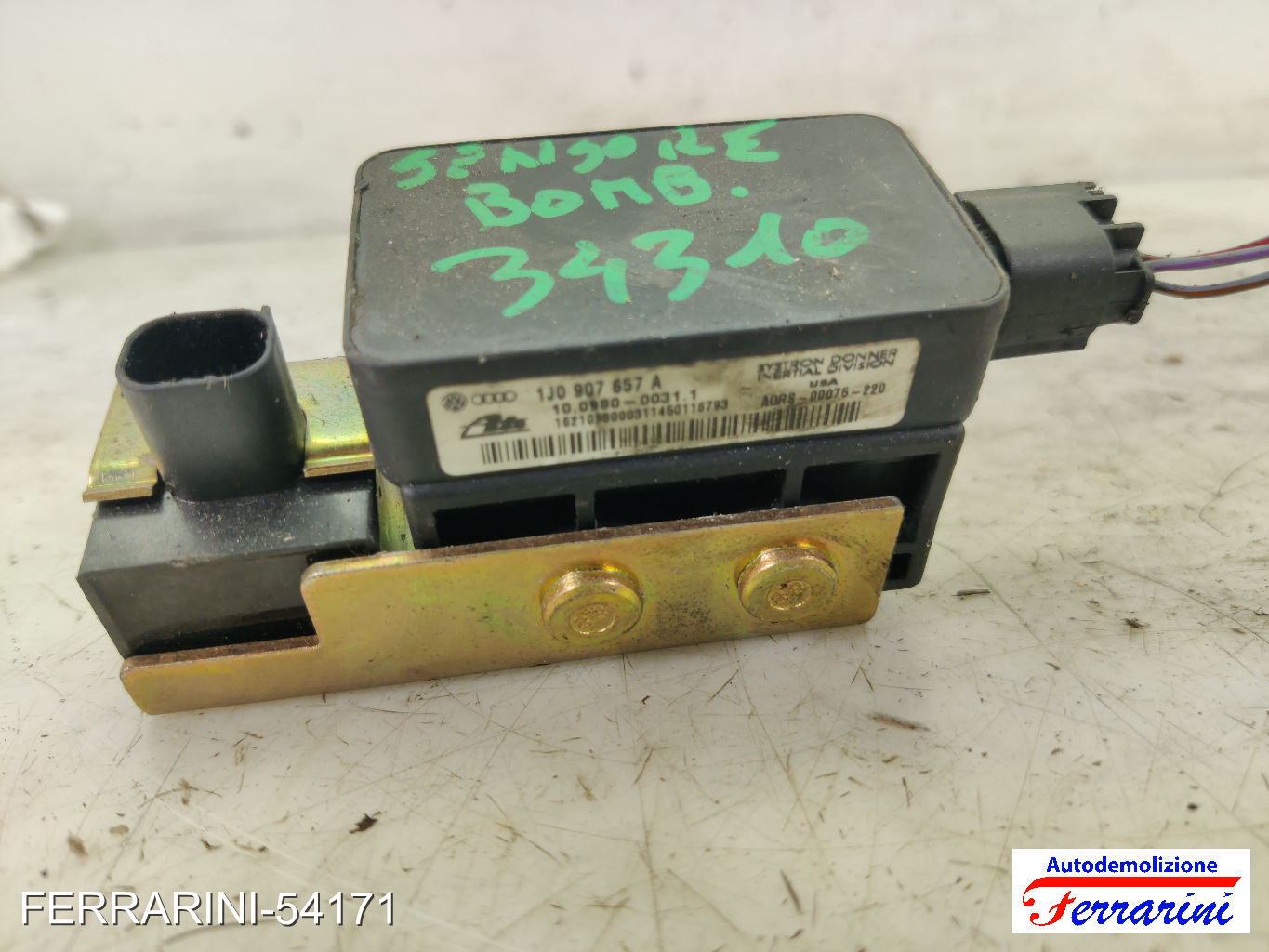 Sensore ESP YAW AUDI A3 8L1 1.9 TDI 1997-2001 1J0907657A, 10098000311