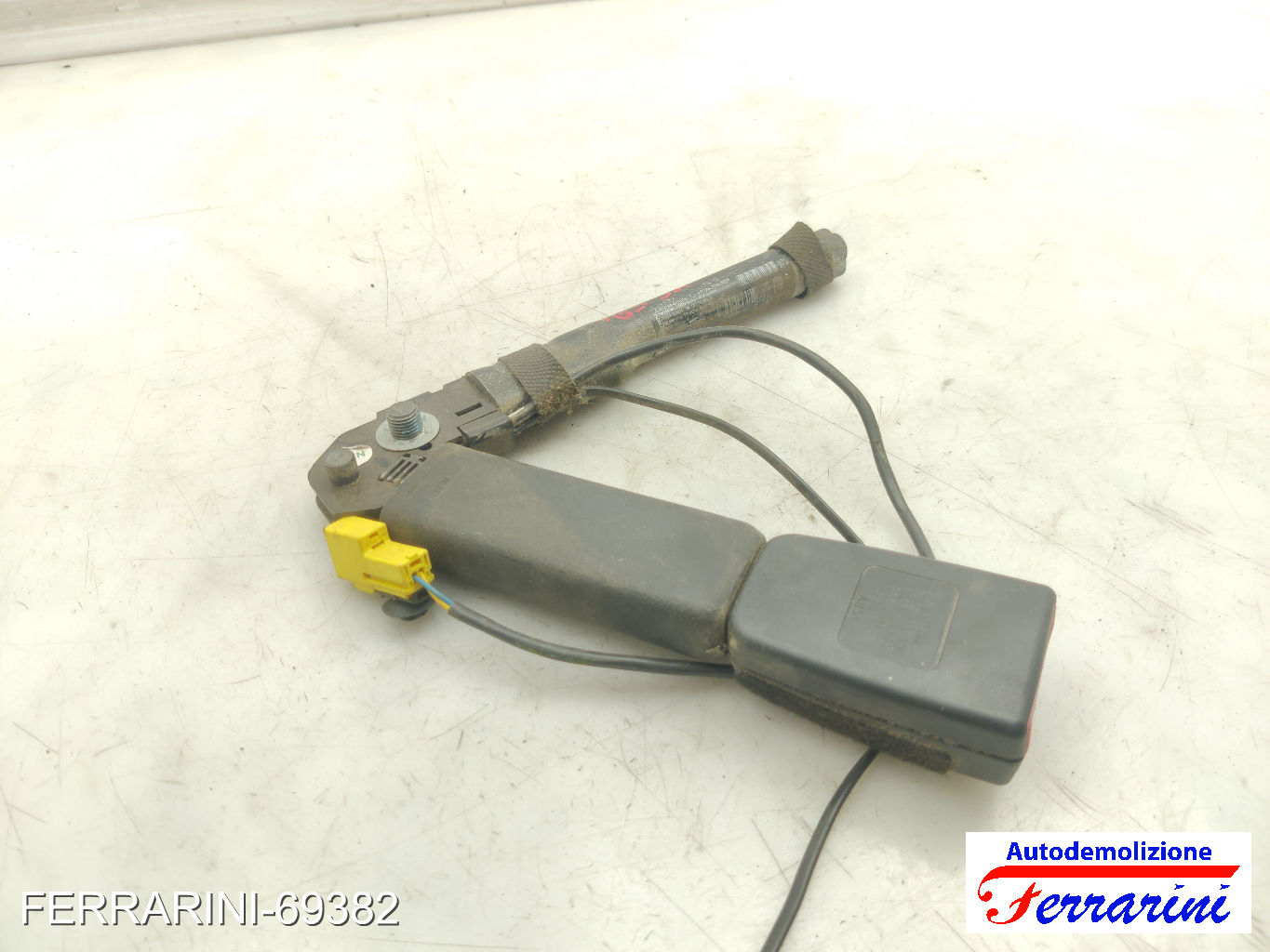 Aggancio Cintura Di Sicurezza OPEL MERIVA B S10 2010-2014 sinistro, sx, frontale 8