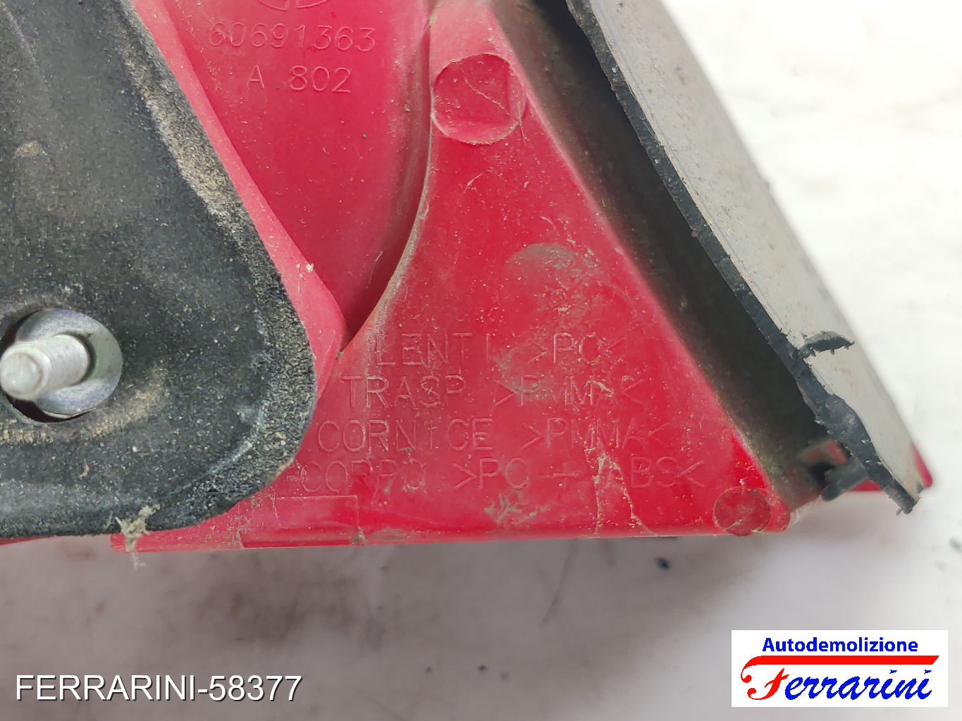 Fanalino Stop Posteriore ALFA ROMEO 159 939 2005-2011 destro, dx, posteriore