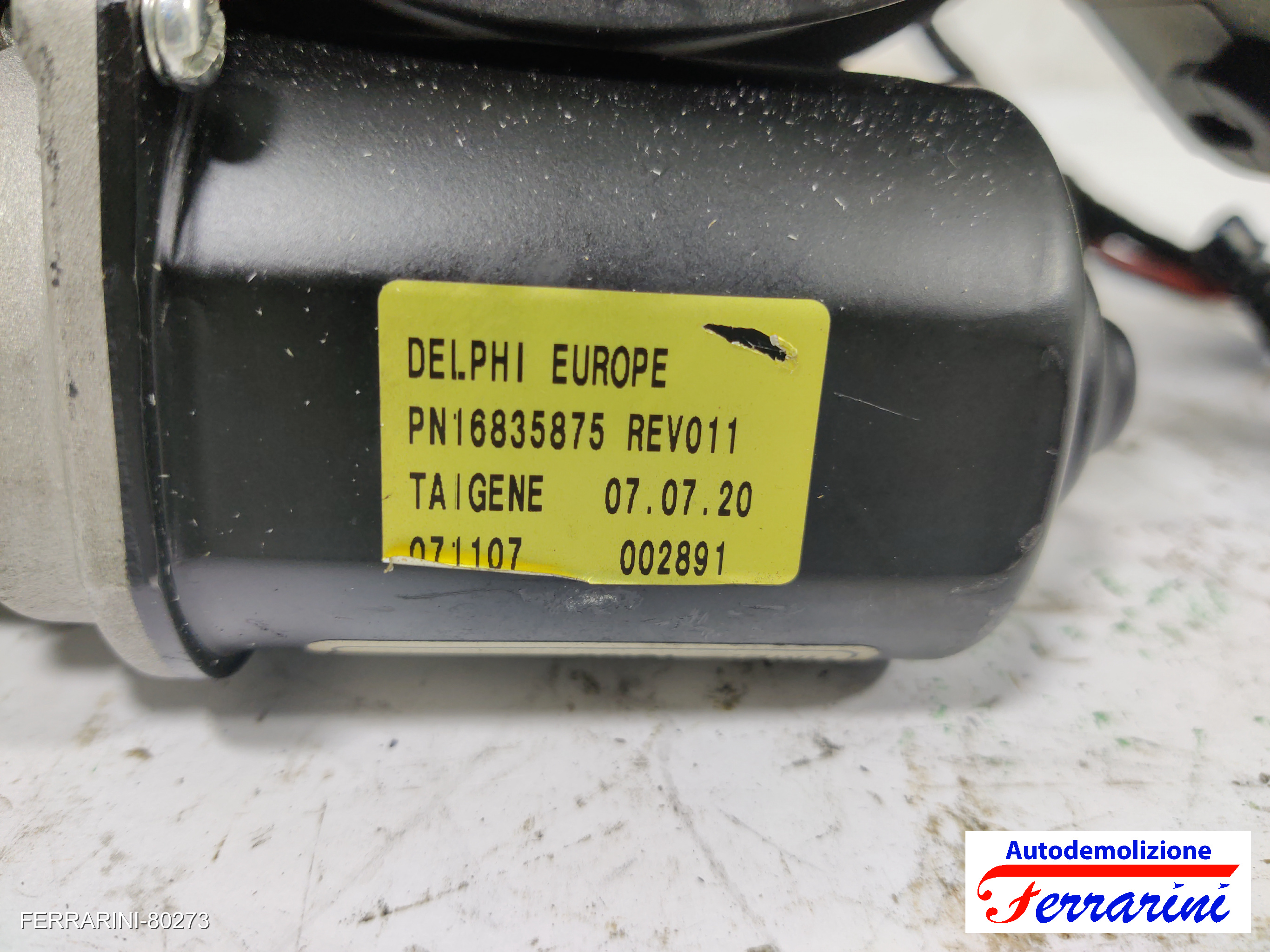 Motorino elettrico porta scorrevole FIAT ULYSSE 179 2002-2006 Retro Destra 11