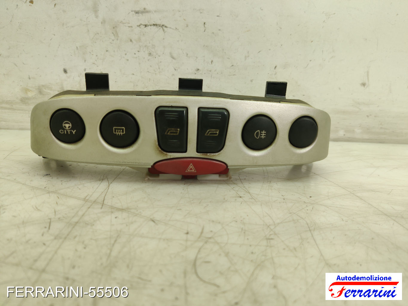 Pulsantiera Tastiera Alzavetro FIAT PUNTO 188 1999-2010 sinistra, sx, frontale 9