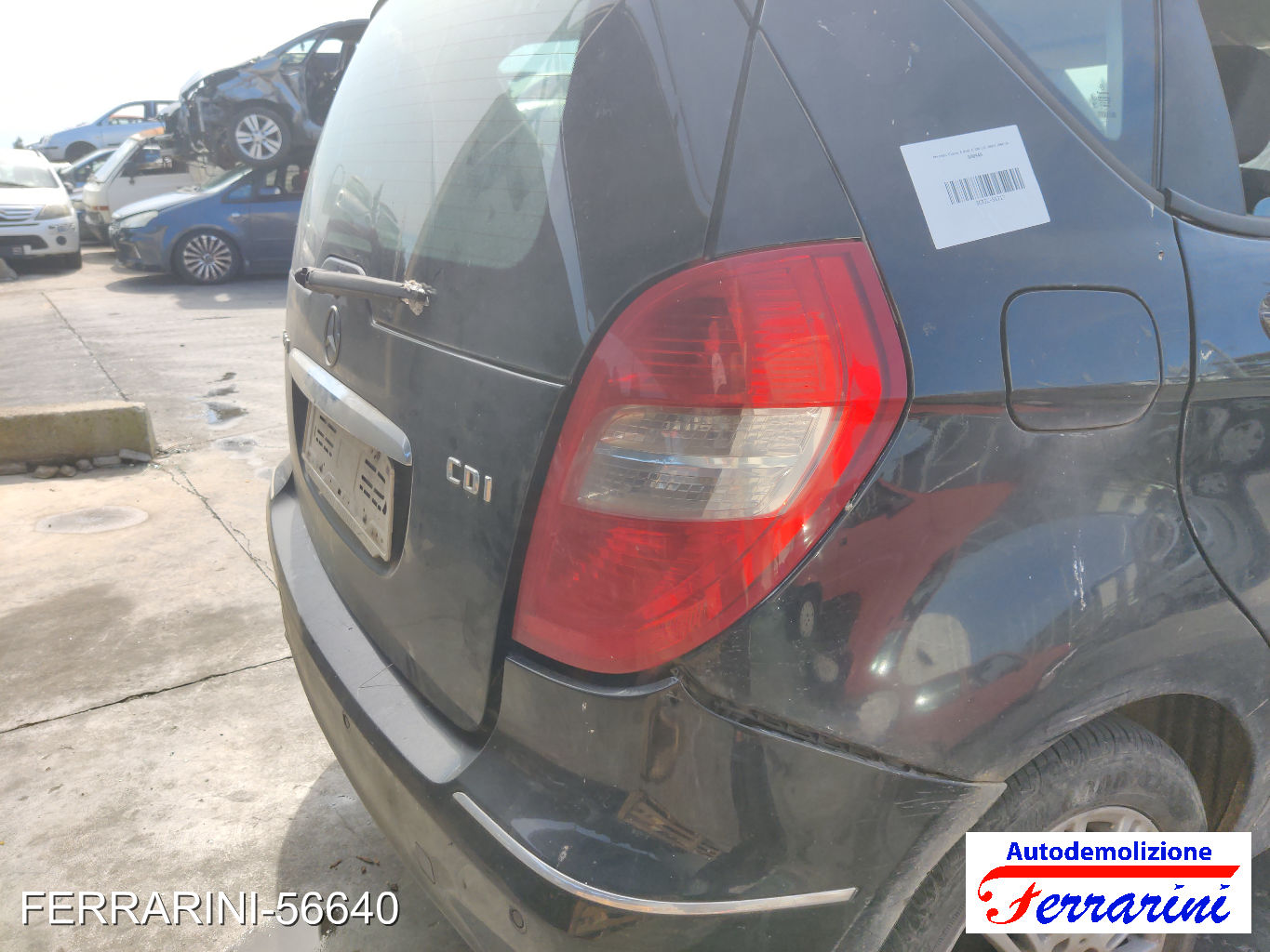Mercedes Classe A W169 A 180 CDI 109CV 2004-2012