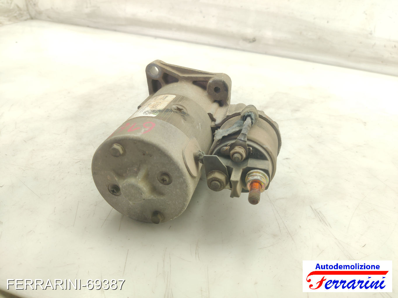 Motorino Avviamento FIAT SEICENTO 600 187 1.1 1998-2010 51890633, 63101022 6