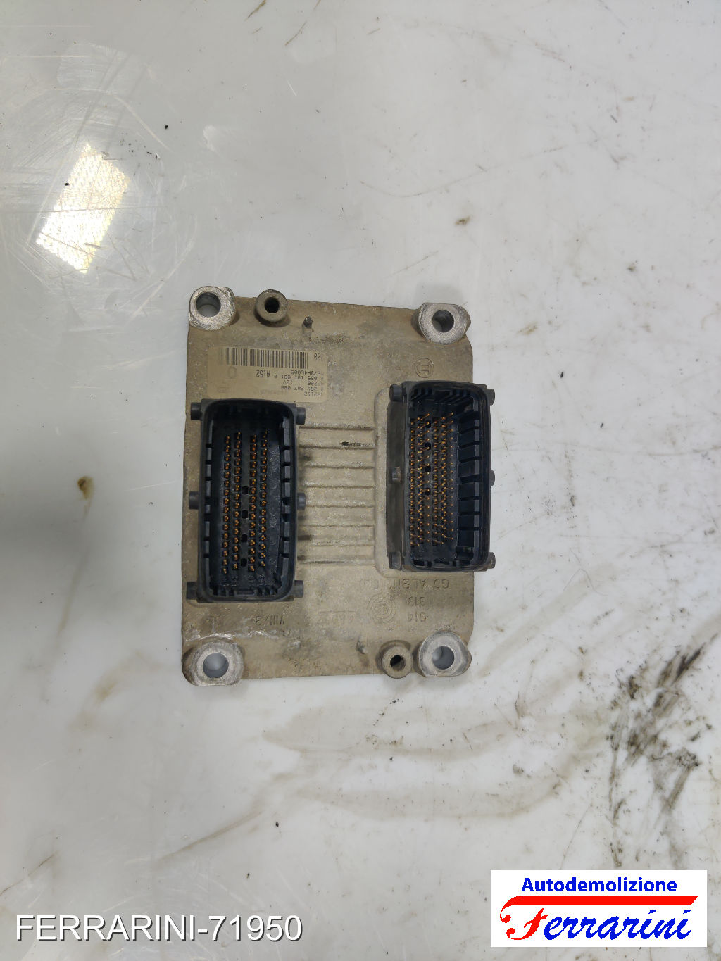 Centralina Motore LANCIA YPSILON 843 1.2 2003-2011 55191981, 0261207088
