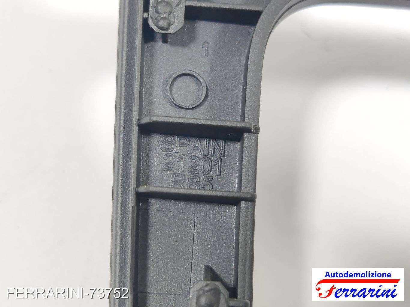 mascherina autoradio cornice 2din VW POLO 6C1, 6R1 2009-2023 centrale, cent