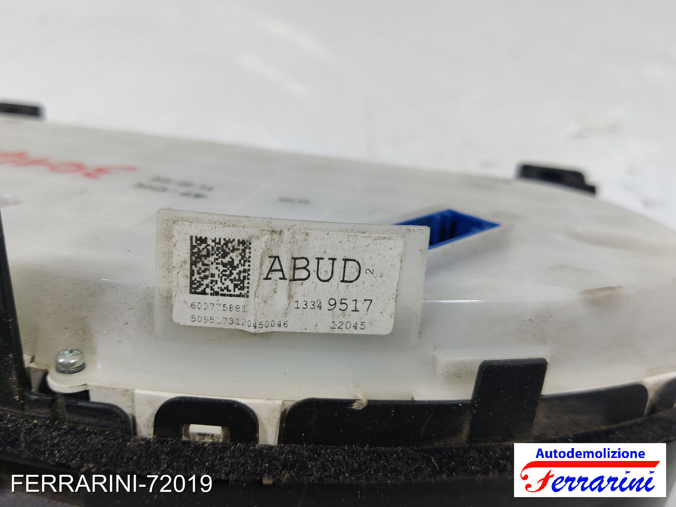 Quadro Contachilometri OPEL MERIVA B S10 1.4 LPG 2011-2017 13349517, 5095731200 6