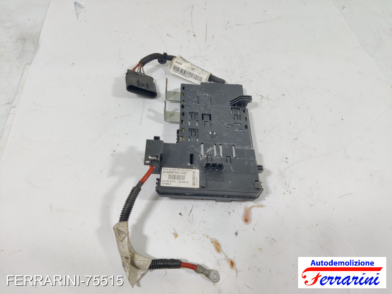 scatola fusibili Start Fusibiliera VOLVO V60 1 155 2.0 D2 2015-2018 31409755 6