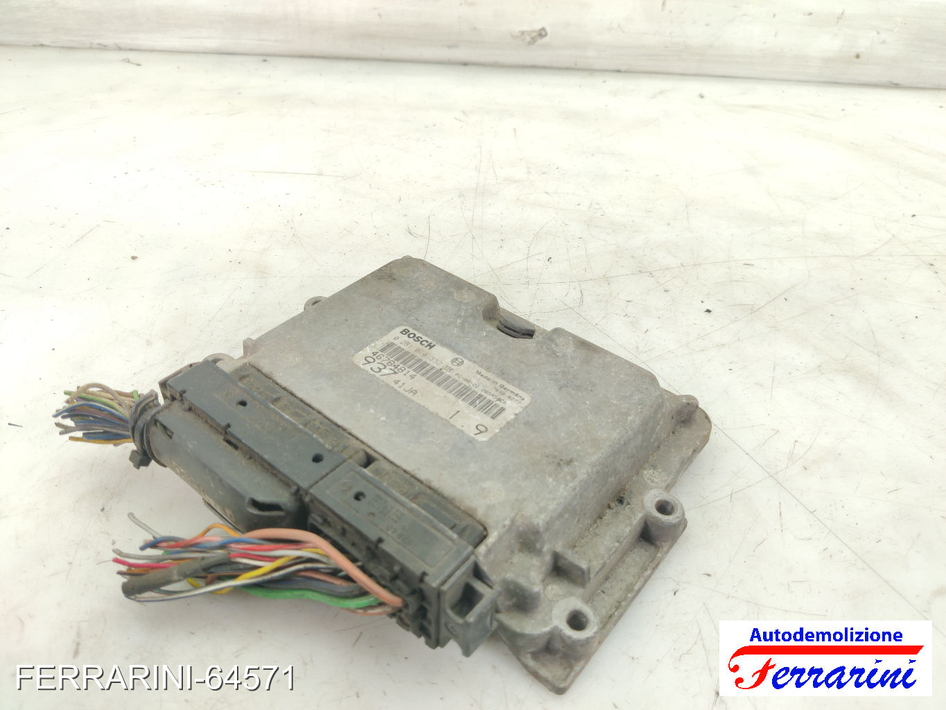 Centralina Motore ALFA ROMEO 147 937 1.9 JTD 2001-2010 46784814, 0281010332