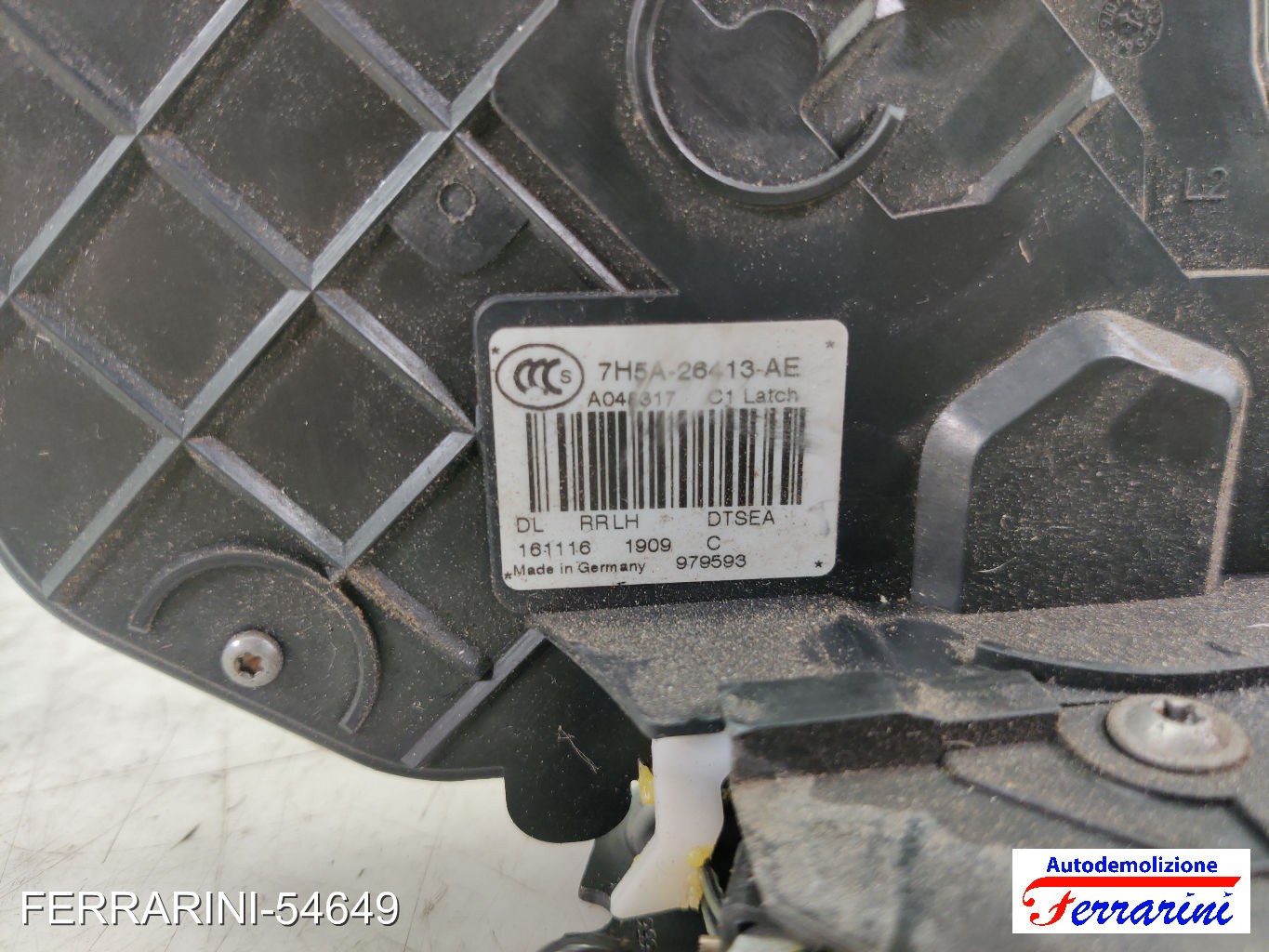 Serratura Porta LAND ROVER RANGE ROVER EVOQUE L538 2015-2019 sinistro, sx