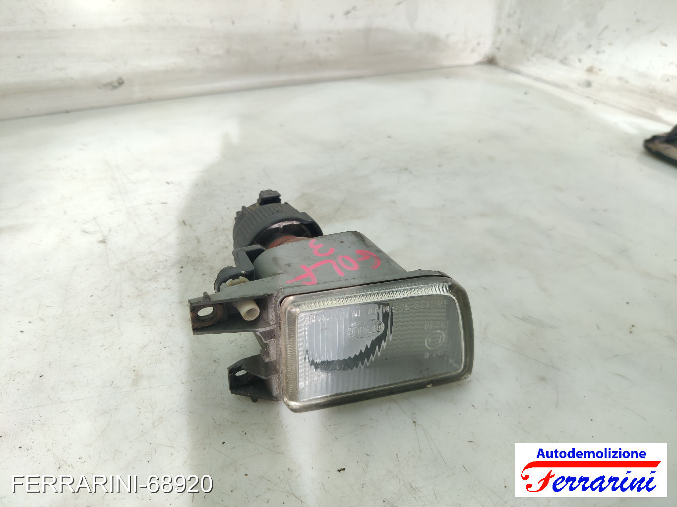 Fendinebbia VW GOLF 3 1H1 1995-1997 sinistro, sx 1H0941699B, 1H0941699 7