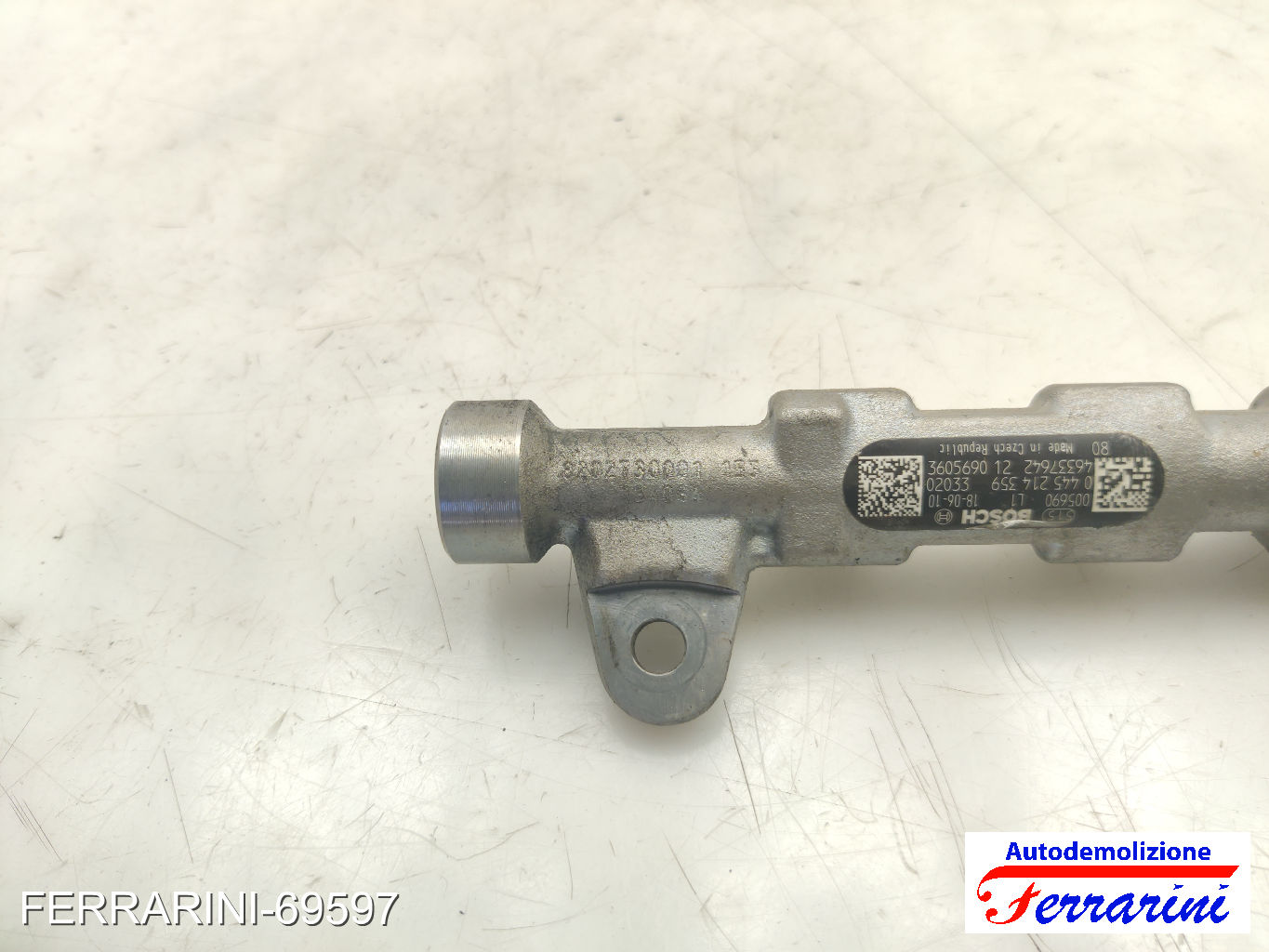 Flauto Con Iniettori JEEP COMPASS M6, M7, MP, MV 1.6 CRD 2017-2023 46337642