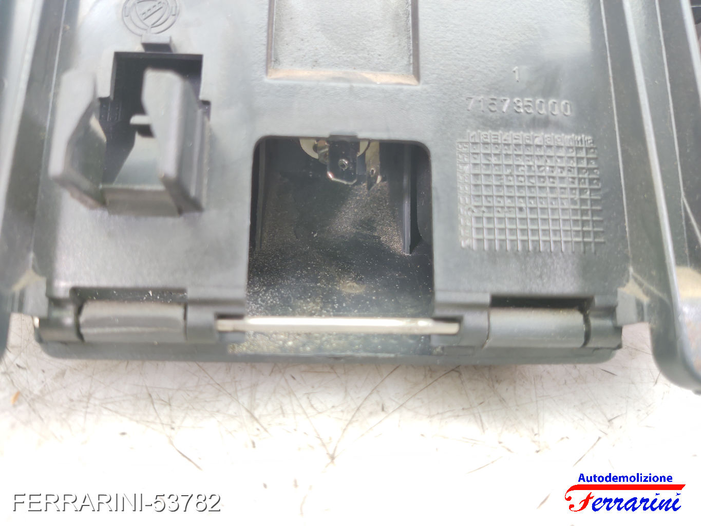 Posacenere FIAT BRAVA 182 2000-2001 715735000, 224613, 224615
