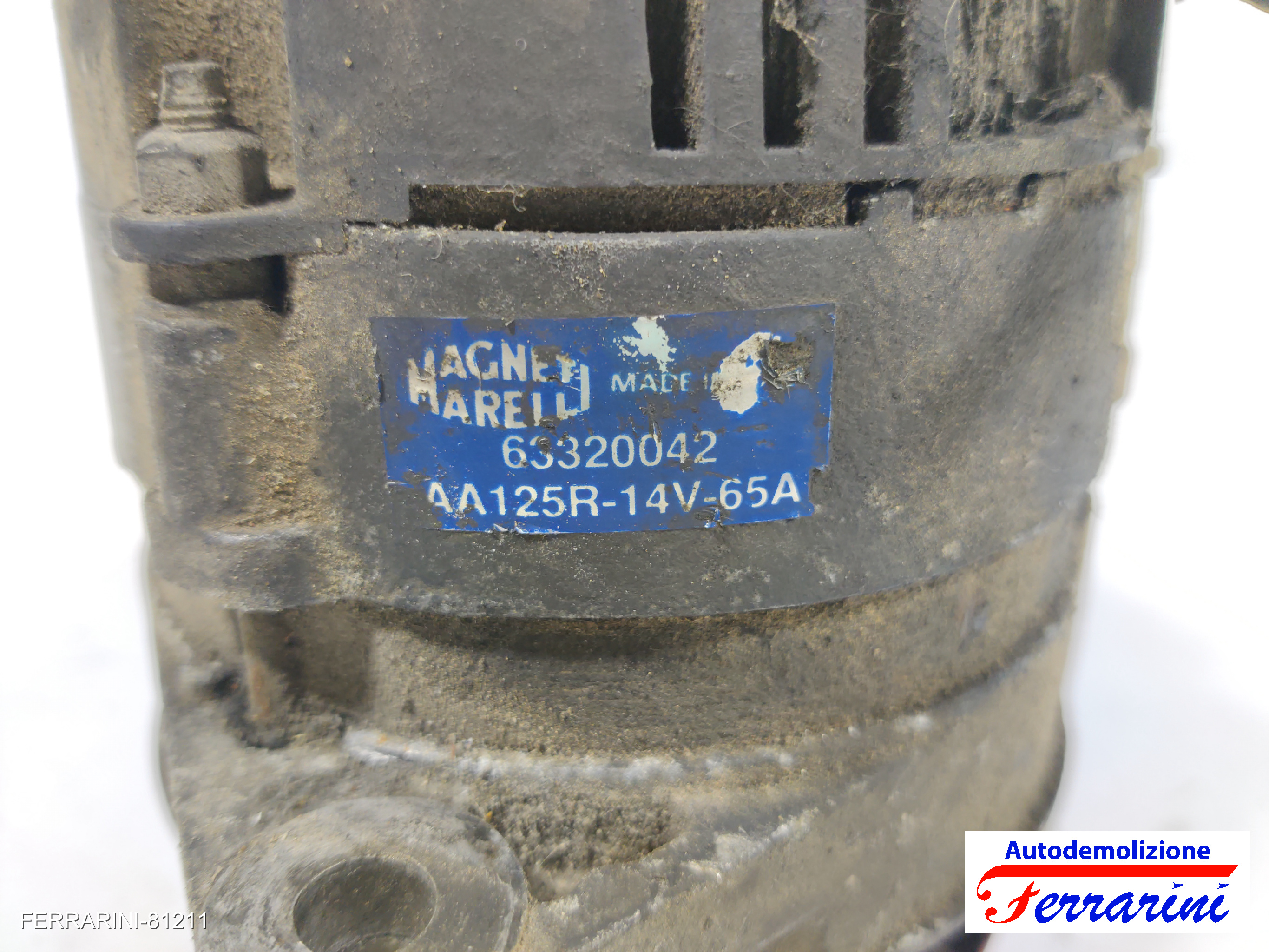 Alternatore FIAT FIORINO PICK-UP 146 1.7 TD 1997-2001