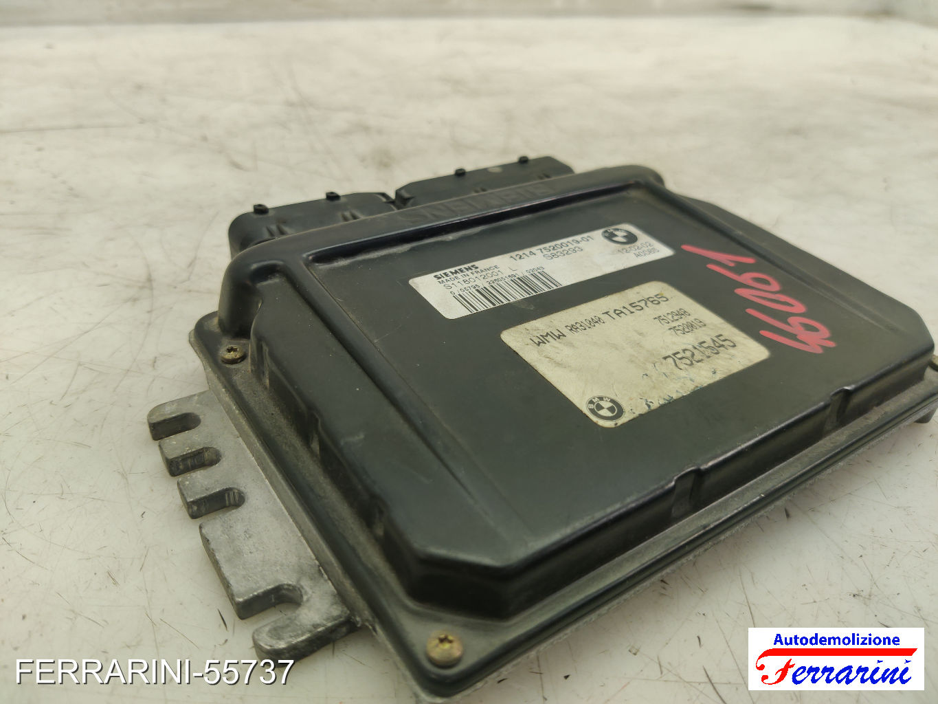 Centralina Motore MINI - R50, R53 ONE 2001-2006 1214752001901, S83293
