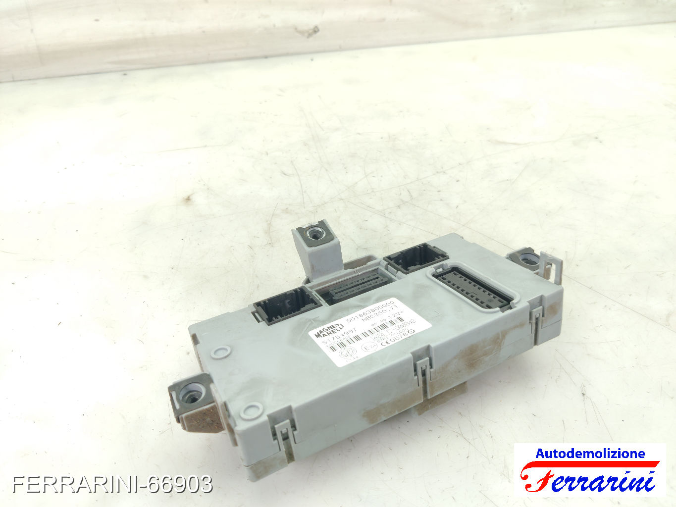 Body Computer FIAT IDEA 350 1.3 D MULTIJET 2004-2012 51754987, 501863800000