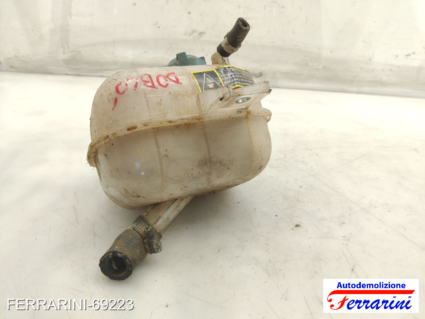 Vaschetta Liquido Motore FIAT DOBLO 119, 223 1.9 JTD 2003-2010 51891028 8