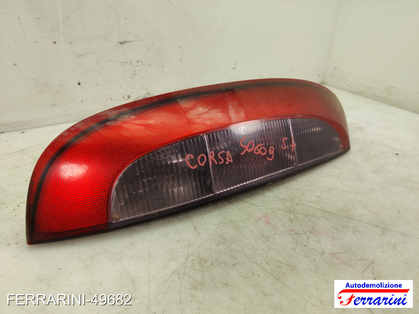Fanalino Stop Posteriore OPEL CORSA C X01 2000-2003 destro, dx 09114336 9