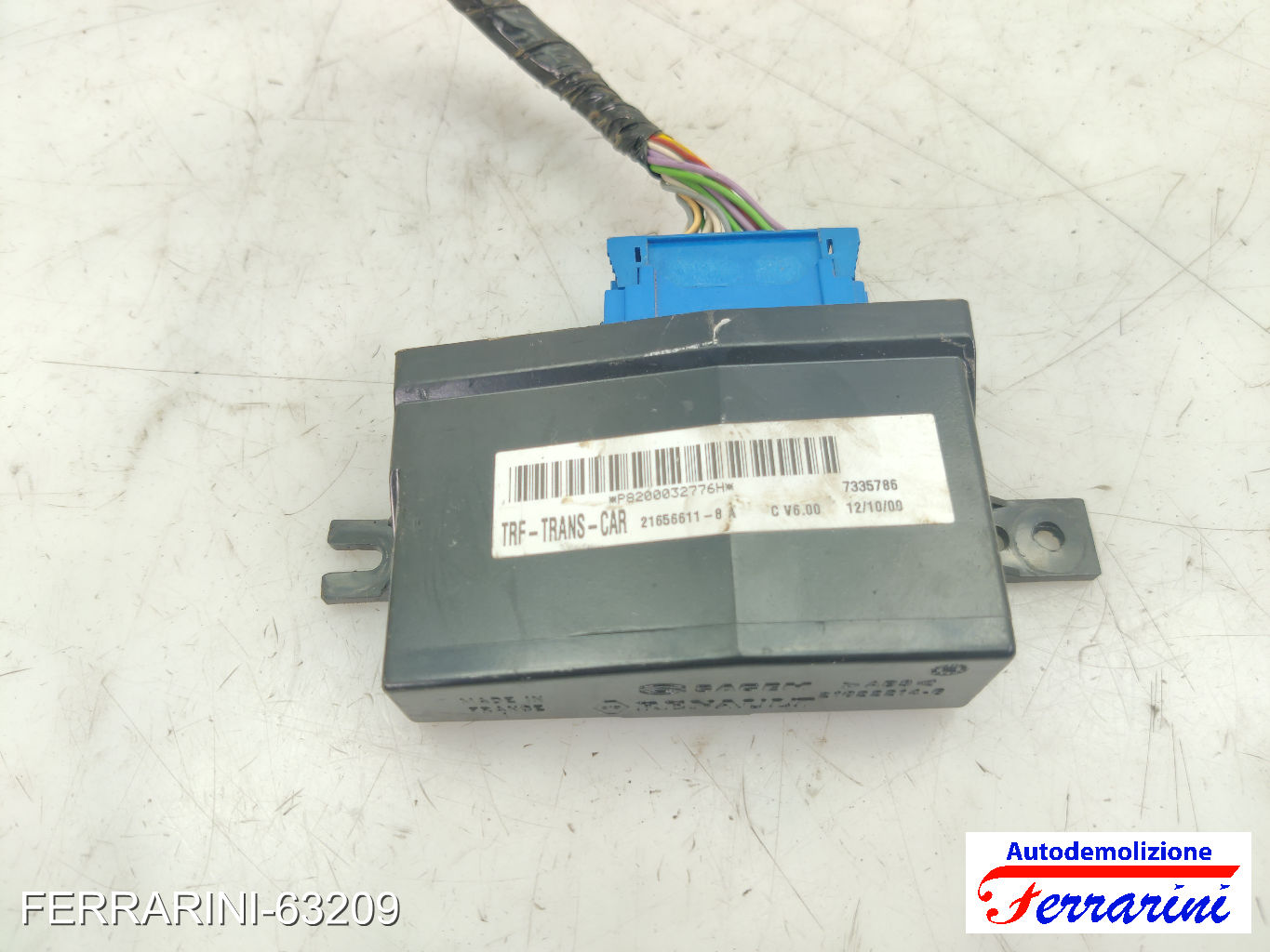 Kit Accensione RENAULT TWINGO 1 C06 1.2 1996-2007 8200059086 10