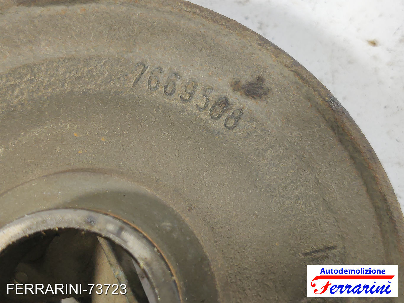 Puleggia Albero Motore FIAT CINQUECENTO 500 170 0.7I 1994-1998 7663508, 7659508