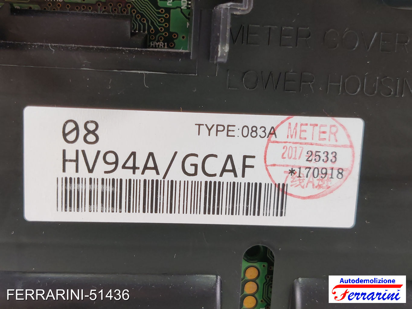 Quadro Contachilometri NISSAN QASHQAI 2 J11 1.5 DCI 2013-2023 HV94AGCAF, 083A