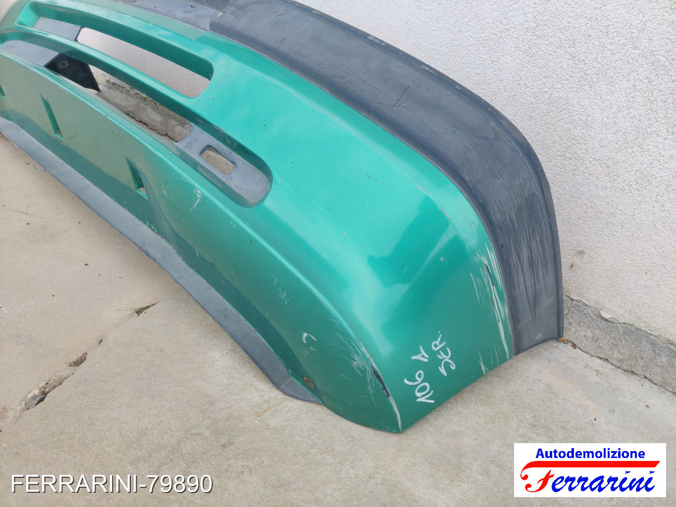 Paraurti PEUGEOT 106 1 1A, 1C 1991-1996 Frontale 9604243780, 7401E2 7