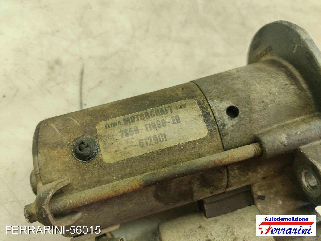 Motorino Avviamento FORD FUSION JU 1.4 TDCI 2002-2012 2S6U11000ED, 6129CI