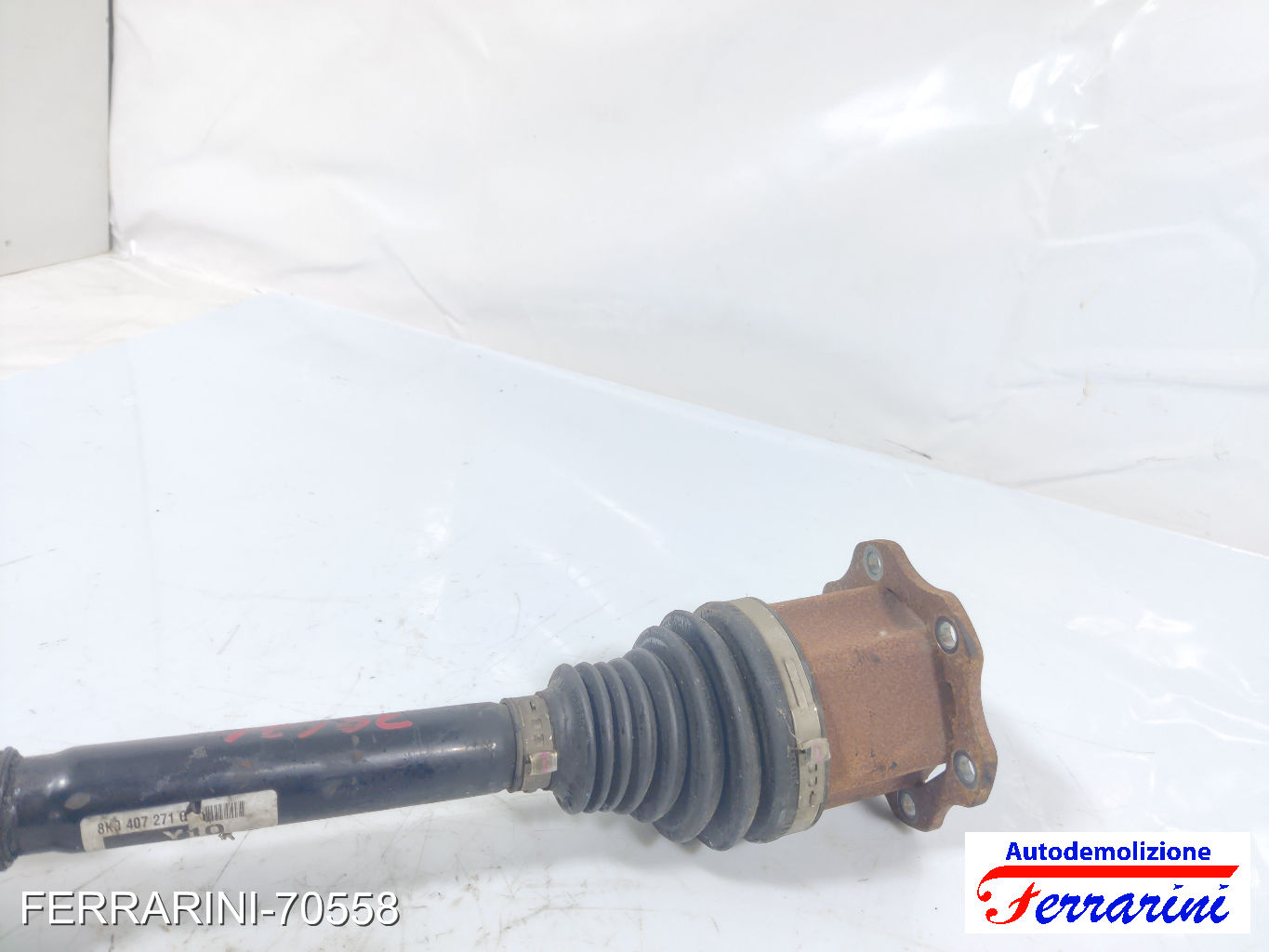 Semiasse AUDI A4 AT 8K5 2.0 TDI 2008-2015 8K0407271Q, 8K0407271AJ, 8K0407271AK 8