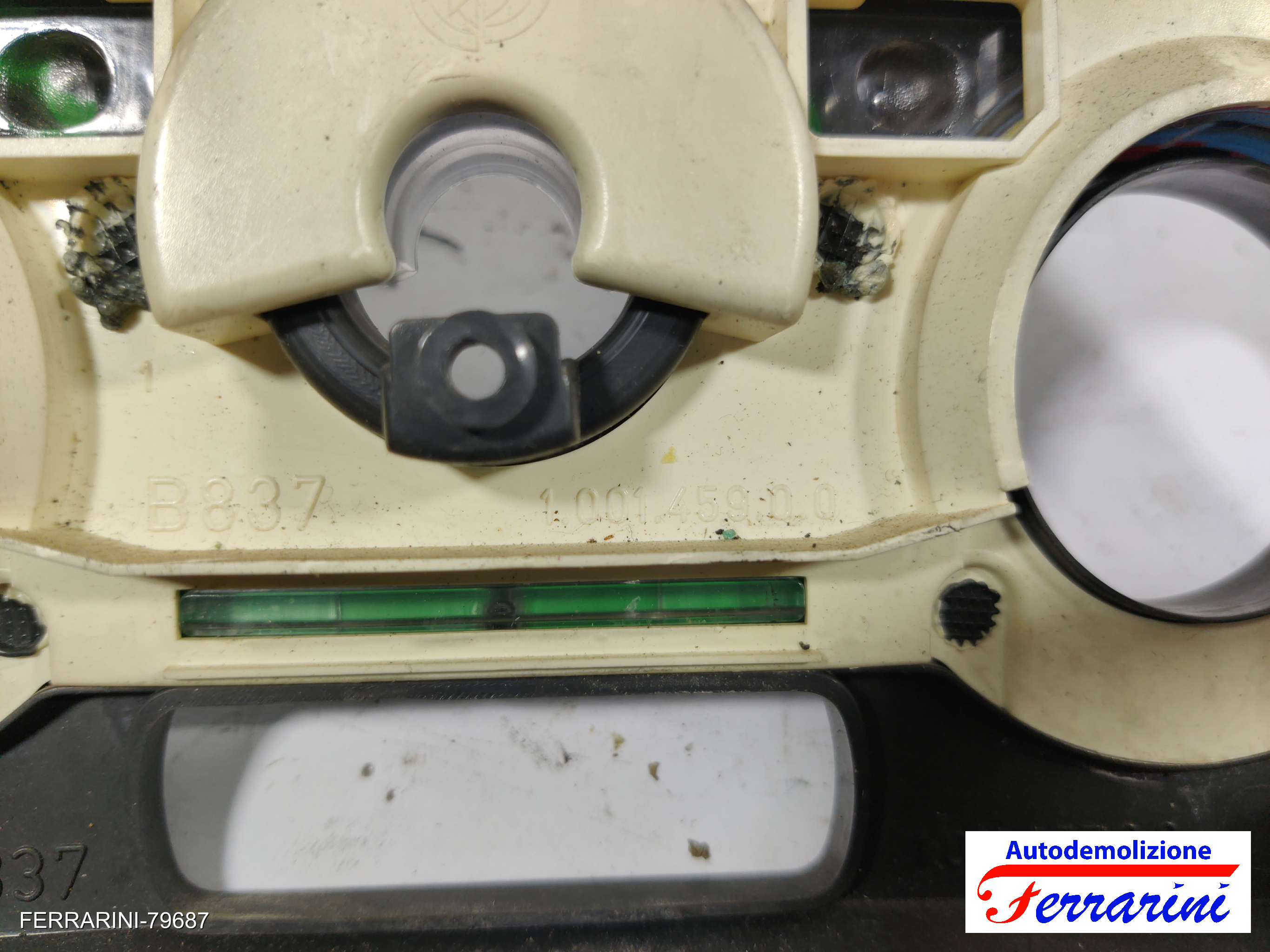 COPERTURA MASCHERINA Tastiera Clima FIAT PUNTO 176 1993-1999 anteriore, frontale