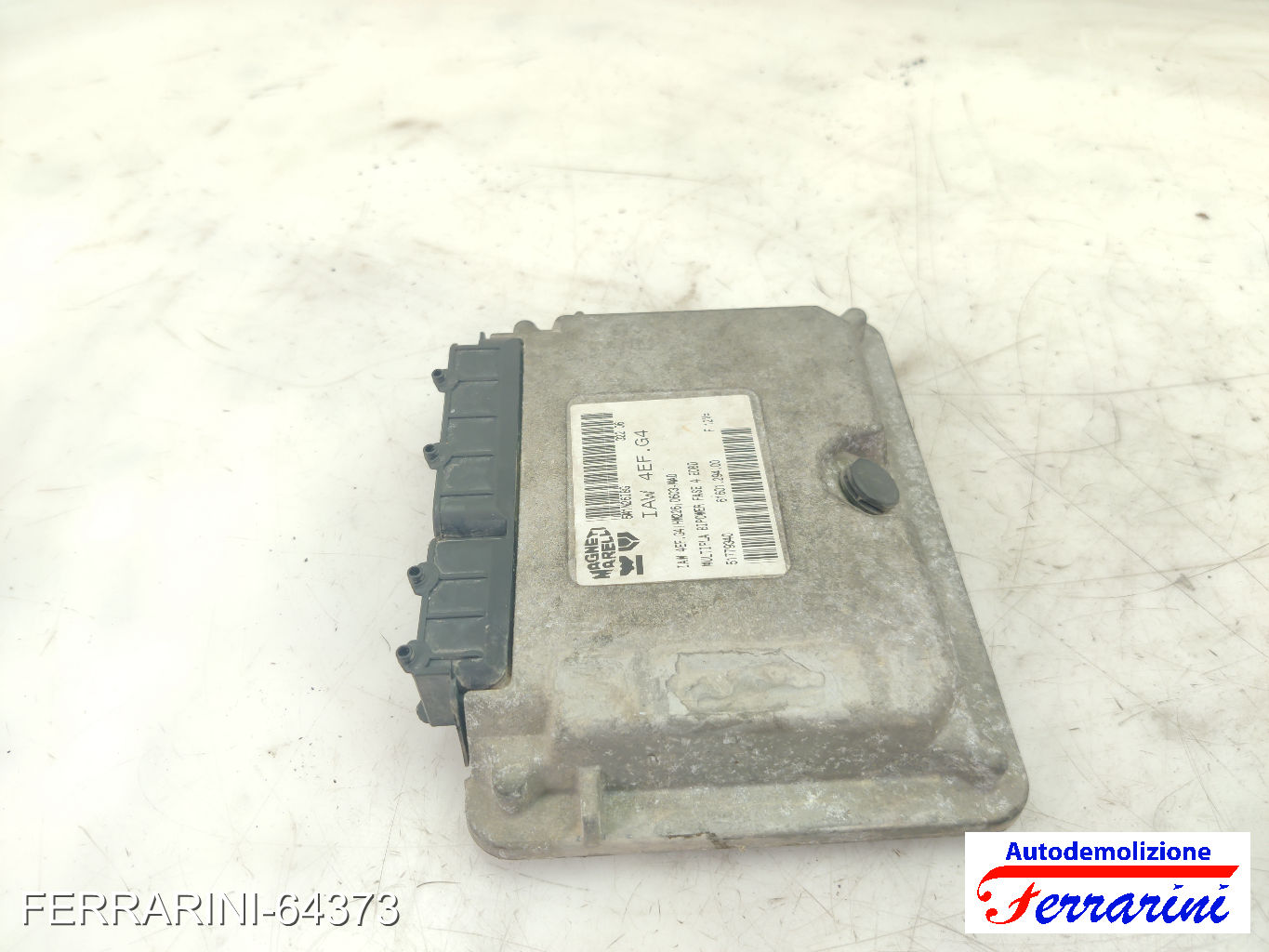 Centralina Motore FIAT MULTIPLA 186 1.6 16V BIPOWER 2001-2010 51779340, HW226