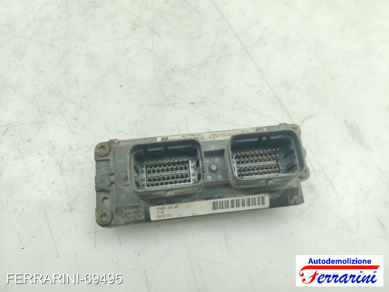 Centralina Motore FIAT PUNTO 188 1.2 60 1999-2010 71736340, 46808849, 1808OYZ