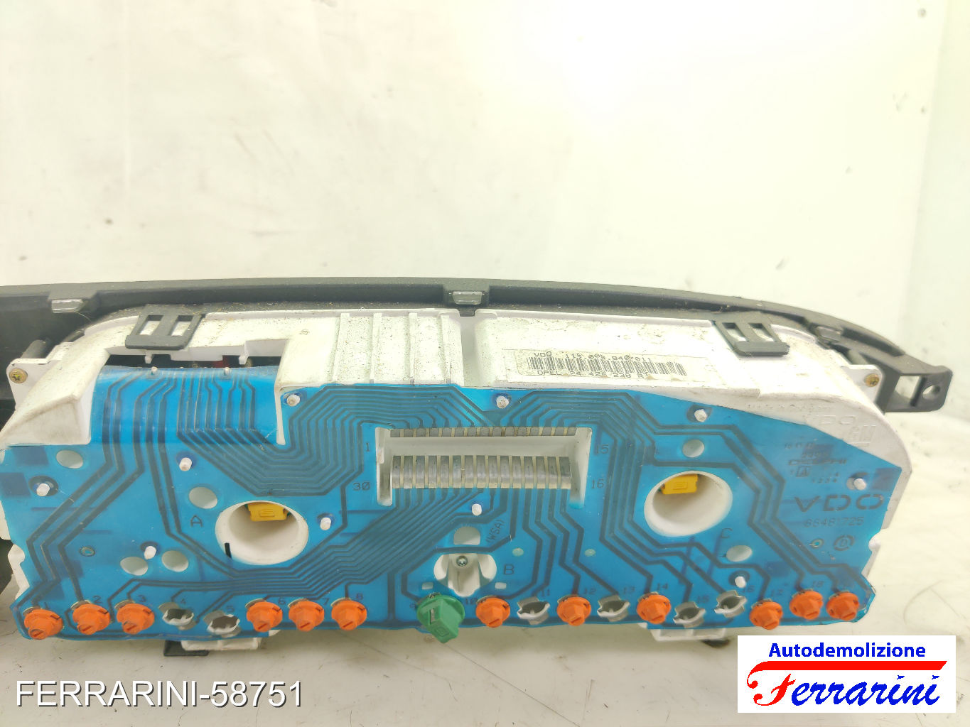 VDO display computer di bordo Quadro Contachilometri OPEL VECTRA B J96 1.8I 16V 11